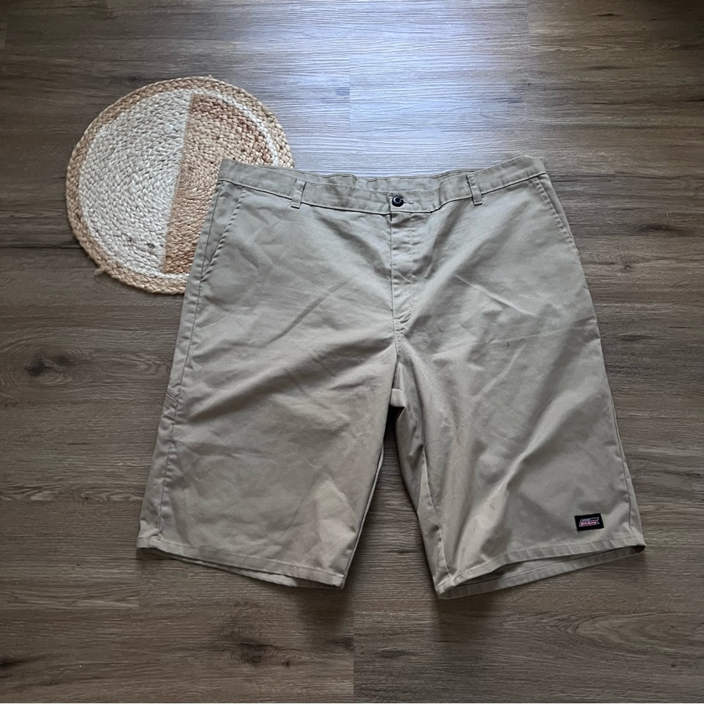 DICKIES Mens Chino Khaki Shorts
